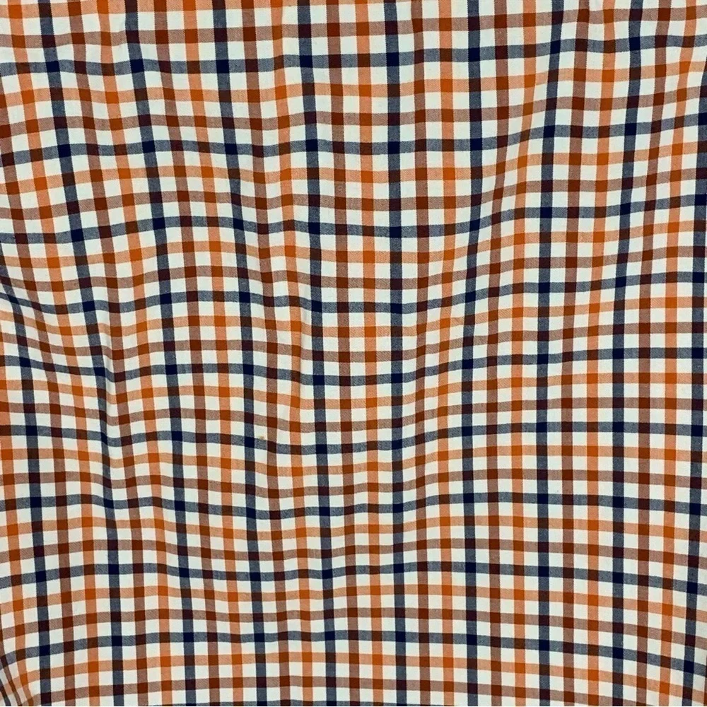 Banana Republic Small Plaid Button Down Shirt Long Sleeve Cotton Preppy Small